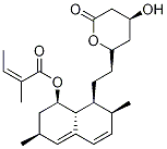 (1S,3r,7s,8s,8ar)-1,2,3,7,8,8a-六氢-3,7-二甲基-8-[2-[(2r,4r)-四氢-4-羟基-6-氧代-2H-吡喃-2-基]乙基]-1-萘酯 (2z)-2-甲基-2-丁酸结构式_1048973-04-1结构式