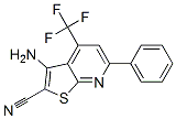 3-氨基-6-苯基-4-(三氟甲基)噻吩[2,3-b]吡啶-2-甲腈结构式_104960-55-6结构式