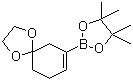 7-(4,4,5,5-四甲基-1,3,2-二氧硼烷-2-yl)-1,4-二噁螺[4.5]-7-癸烯结构式_1049730-46-2结构式