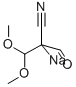 3,3-二甲氧基-2-(羟基亚甲基)丙腈钠结构式_105161-33-9结构式