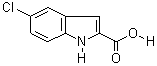 5-氯吲哚-2-羧酸结构式_10517-21-2结构式