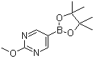 2-甲氧基-5-(4,4,5,5-四甲基-1,3,2-二噁硼烷-2-基)嘧啶结构式_1052686-60-8结构式