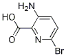 3-氨基-6-溴-2-吡啶羧酸结构式_1052708-46-9结构式