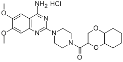 盐酸多沙唑嗪结构式_105314-71-4结构式