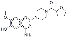 [4-(4-氨基-6-羟基-7-甲氧基-2-喹唑啉基)-1-哌嗪](四氢-2-呋喃)甲酮结构式_105356-89-6结构式
