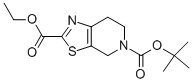 6,7-二氢-噻唑并[5,4-c]吡啶-2,5(4H)-二羧酸-5-(1,1-二甲基乙基)-2-乙酯结构式_1053656-51-1结构式