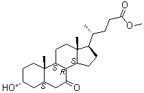 7-Ketolithocholic methyl ester Structure,10538-59-7Structure