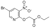 2-(5-溴-3-硝基-2-吡啶基氧基)乙酸乙酯结构式_105544-30-7结构式