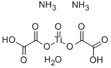 钛氧草酸铵结构式_10580-03-7结构式