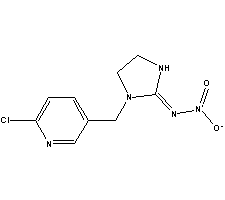 吡虫啉结构式_105827-78-9结构式