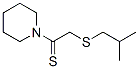 (9ci)-1-[2-[(2-甲基丙基)硫代]-1-硫氧代乙基]-哌啶结构式_105877-84-7结构式