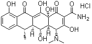盐酸多西环素结构式_10592-13-9结构式