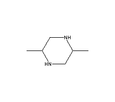 2,5-二甲基哌嗪结构式_106-55-8结构式