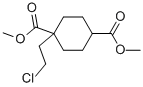 1-(2-氯乙基)环己烷-1,4-二羧酸二甲酯结构式_106004-06-2结构式