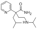 4-甲基-2-[2-(丙-2-基氨基)乙基]-2-吡啶-2-基戊酰胺结构式_106132-93-8结构式