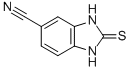 1,3-二氢-2-硫氧代-1H-苯并咪唑-5-甲腈结构式_106135-31-3结构式