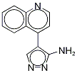 4-(4-喹啉)-1H-吡唑-3-胺结构式_1062368-21-1结构式