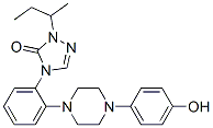 2,4-二氢-4-[4-[4-(4-羟基苯基)-1-哌嗪基]苯基]-2-(1-甲基丙基)-3H-1,2,4-三氮唑-3-酮结构式_106461-41-0结构式