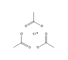 醋酸铬结构式_1066-30-4结构式