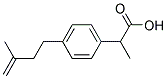 (9ci)--alpha--甲基-4-(3-甲基-3-丁烯)-苯乙酸结构式_106897-81-8结构式
