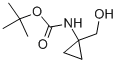 N-[1-(羟基甲基)环丙基]-氨基甲酸-1,1-二甲基乙酯结构式_107017-73-2结构式