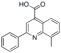 8-甲基-2-苯基-4-喹啉羧酸结构式_107027-34-9结构式
