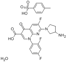 甲苯磺酸妥舒沙星结构式_107097-79-0结构式