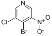 4-Bromo-3-chloro-5-nitropyridine Structure,1072141-30-0Structure