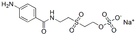 4-氨基-N-[2-[(2-磺酸氧)乙基]砜]乙基]苯甲酰胺钠结构式_107294-90-6结构式