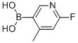 2-氟-4-甲基吡啶-5-硼酸结构式_1072944-18-3结构式