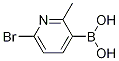 B-(6-溴-2-甲基-3-吡啶基)-硼酸结构式_1072944-22-9结构式
