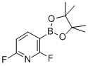 2,6-二氟-3-(4,4,5,5-四甲基-1,3,2-二氧硼烷)-吡啶结构式_1072945-00-6结构式
