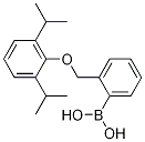 2-[(2,6-二异丙基苯氧基)甲基]苯硼酸结构式_1072951-64-4结构式