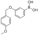 3-(4-甲氧基苄氧基)苯硼酸结构式_1072951-89-3结构式
