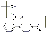 2-[4-(N-Boc)哌嗪-1-基]苯硼酸频那醇酯结构式_1073354-59-2结构式