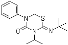 (Z)-2-(叔丁基亚氨基)-3-异丙基-5-苯基-1,3,5-噻二嗪-4-酮结构式_107484-86-6结构式