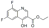 6,8-二氟-4-羟基喹啉-3-羧酸乙酯结构式_107555-38-4结构式