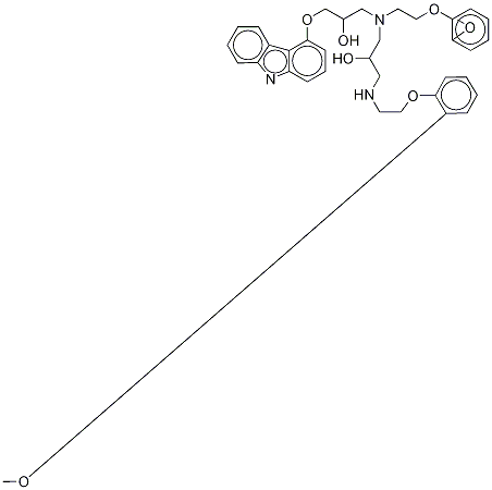卡维地洛N’-2-羟基-3-[[2-(甲氧基苯氧基)乙基]胺结构式_1076199-79-5结构式
