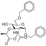 苄基N-乙酰基-6-O-苄基-alpha-D-胞壁酸甲酯结构式_107671-54-5结构式