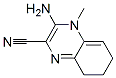 (9ci)-3-氨基-4,6,7,8-四氢-4-甲基-2-喹噁啉甲腈结构式_107938-84-1结构式