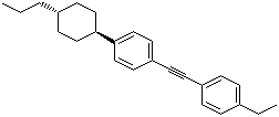 1-[(4-乙基苯基)乙炔基]-4-(反式-4-丙基环己基)苯结构式_107949-21-3结构式