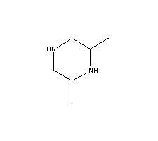 2,6-二甲基哌嗪结构式_108-49-6结构式