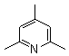 2,4,6-三甲基吡啶结构式_108-75-8结构式