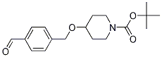 4-(4-甲酰基苄氧基)哌啶-1-羧酸叔丁酯结构式_1080028-74-5结构式