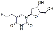 5-(2-氟乙基)-1-[(2R,4S,5R)-4-羟基-5-(羟基甲基)四氢呋喃-2-基]嘧啶-2,4-二酮结构式_108008-61-3结构式