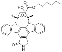 蛋白激酶仰制剂KT5720结构式_108068-98-0结构式