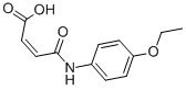 N-(4-乙氧基苯基)马来酰胺酸结构式_108087-84-9结构式