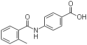 4-[(2-甲基苯)酰胺]苯甲酸结构式_108166-22-9结构式