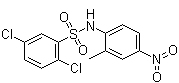 N-(2-甲基-4-硝基苯基)-2,5-二氯苯磺酰胺结构式_108409-83-2结构式