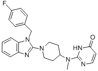 咪唑斯汀结构式_108612-45-9结构式